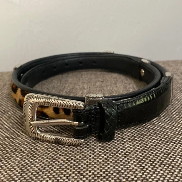 Brighton Leopard and Zebra Print Belt Brighton Leopard and Zebra Print Belt main image 3